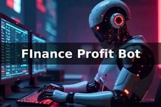 develop profitable scalping trading bot, tradovate bot, 3commas bot, webull bot