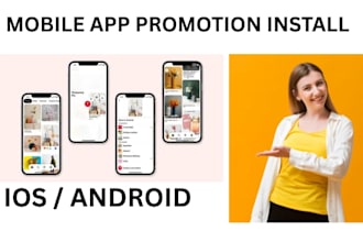 do mobile app promotion install 500 USA apple store, andriod user aso game
