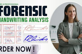 forensic document review signatures and handwriting forgery detection