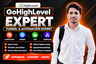 build go high level workflows automation ghl automation CRM, ghl sales funnel