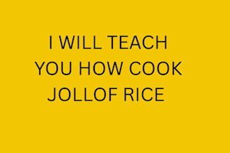 teach you how to cook delicious nigerian jollof rice