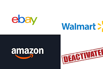 reactivate your deactivated amazon, ebay, walmart seller account
