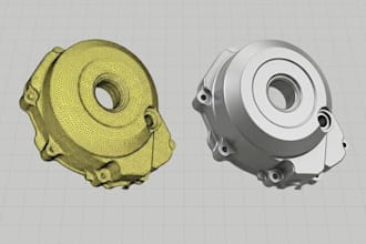 clean up 3d scan, repair 3d meshes, optimize photogrammetry, stl obj models file
