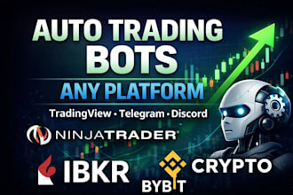 develop ibkr, schwab API and ninjatrader trading automation