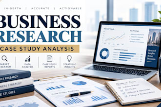 do business research and case study analysis
