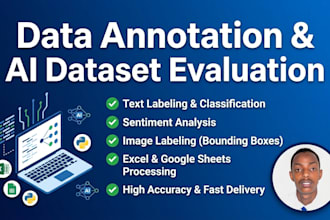 do precise  data annotation, text classification,