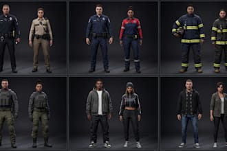 create fivem clothing, gta v eup, police uniforms, ems outfits and rp clothing