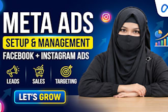 create and manage targeted facebook and meta ads campaigns
