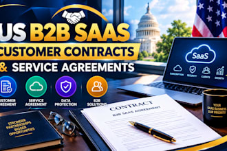 be your US b2b saas customer contracts service agreements