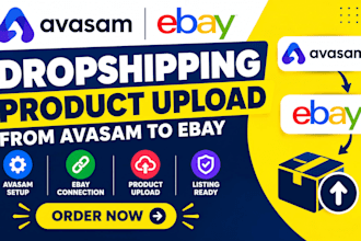setup avasam ebay dropshipping upload products from avasam to ebay listing