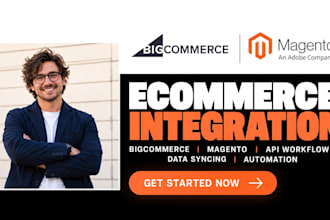 integrate bigcommerce adobe commerce magento api workflow ecommerce data syncing
