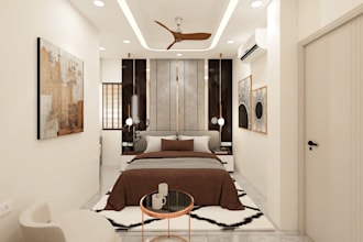 refresh interior design,master bedroom relayout, luxury apartment,boutique hotel