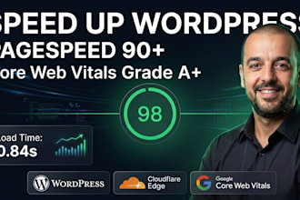 speed up wordpress and fix core web vitals