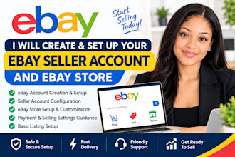 create and set up your ebay seller account and ebay store