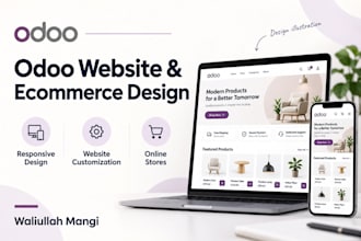 build or customize your odoo website and ecommerce store
