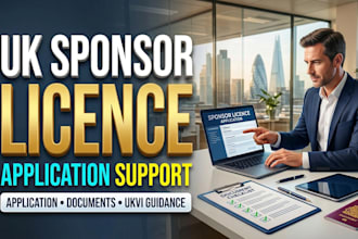 apply for UK sponsorship license with complete application process