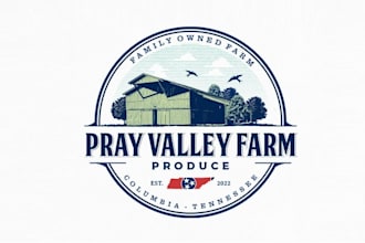 make classy family farm logo used across multiple mediums