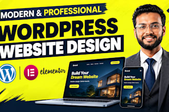 design any kind of wordpress website