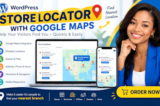 create a wordpress store locator with google maps and multiple locations
