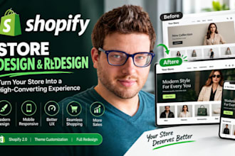 design shopify store, redesign shopify store, shopify revamp