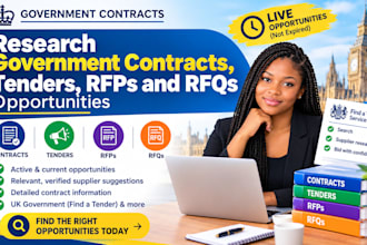 research government contracts, tenders, rfps and rfq opportunities