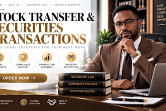 prepare restricted share transfer documents