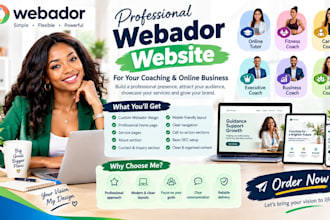 do webador online tutor fitness career executive business life coaching website