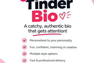 do a professional tinder bio