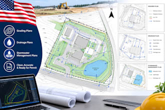 design civil grading, drainage, and stormwater management plans