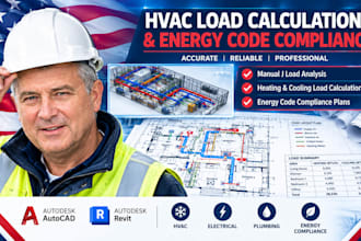 calculate hvac load and energy code compliance plans