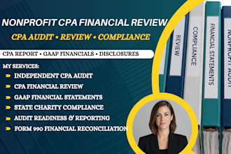 perform CPA nonprofit audits and signed financial statement review as a CPA