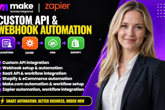 setup custom API webhook http automation with makecom zapier airtable