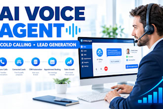 build ai voice agent, ai calling agent for cold calling and lead generation