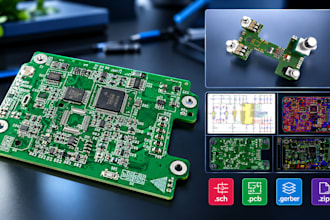 redesign optimize and create custom pcb with gerber and bom