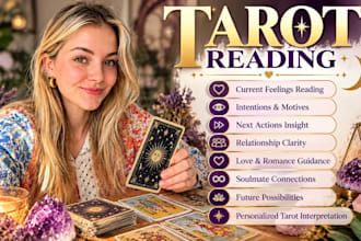 reveal current feelings intentions and next actions through tarot reading