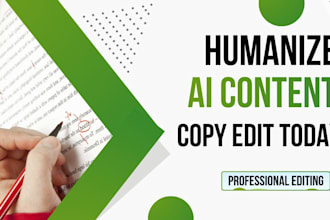 humanize and copyedit your ai content