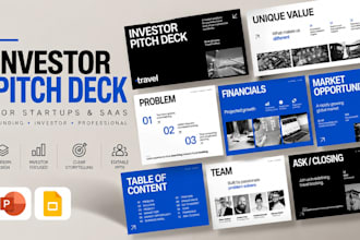 design investor pitch deck for startups funding rounds powerpoint presentation