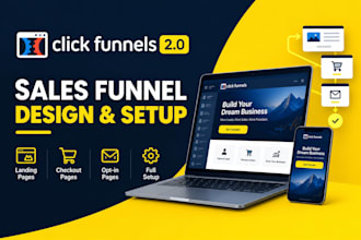 build clickfunnels 2 0 sales funnel and landing page
