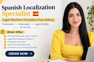 post edit spanish legal machine translation for accuracy