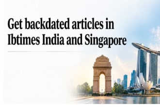 do backdated authored article in noted ones