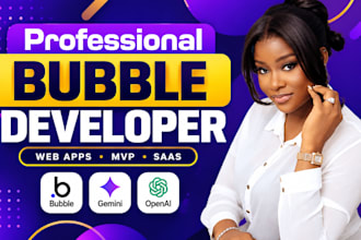 build bubble app, bubble io website, bubble mvp, bubble saas bubble io developer