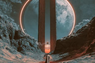 design a unique album artwork cover