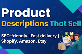 write high converting product descriptions for your online store
