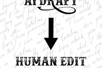 human edit and rewrite your italian ai content