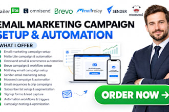 mailerlite omnisend brevo mailrelay sender moosend email marketing campaign