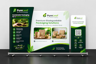 design trade show booth, backdrop and exhibition graphics