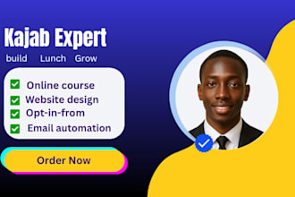 kajabi website design, kajabi online course, kajabi sales funnel, landing page