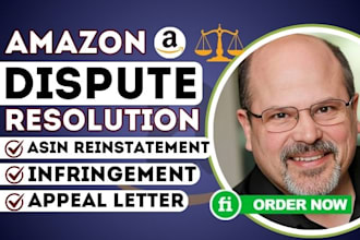 reinstate suspended amazon listing, draft amazon non infringement letter, asin