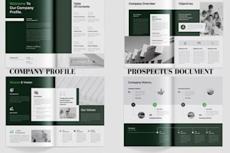 design real estate brochure, offering memorandum and prospectus document