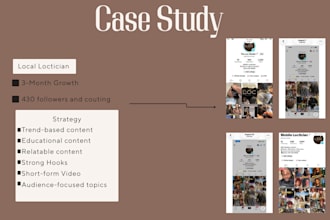 audit your tiktok or instagram and give you a growth strategy
